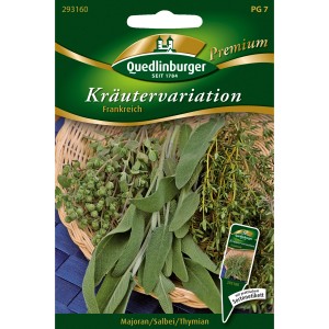 Quedlinburger Kräutervariation "Frankreich" Loses Saatgut