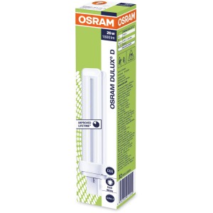 Osram Energiesparlampe G24d-3, 26W, Neutralweiß, in Originalverpackung.