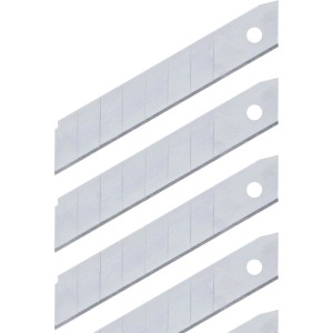 LUX Trapez-Abbrechklingen, 18mm, 10er-Pack für Cuttermesser.