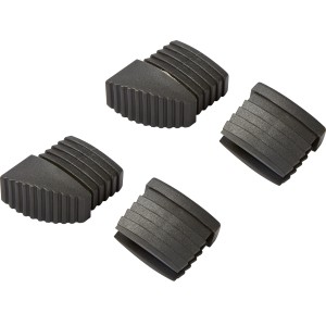 Fußkappen für Pacora Gartenstuhl, 30x48mm, 4er-Set, aus Kunststoff.