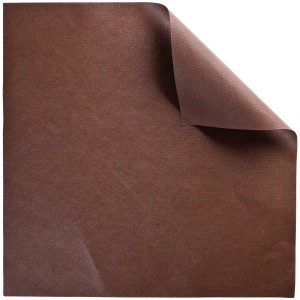 Heissner Bodenabdeckvlies Wurzel Stop, braunes Unkrautvlies, 1x100m Rolle.