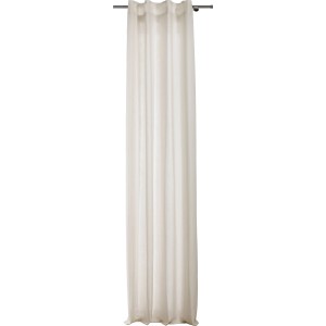 My Deco Schlaufenschal Mood Ecru, 135x300 cm, Fenstervorhang für Wohnräume.