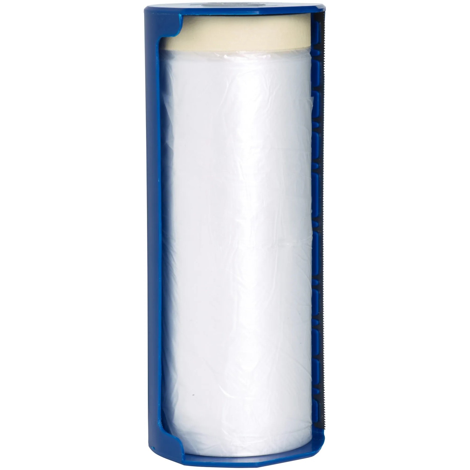 LUX Abdeckfolie mit Klebeband im Spender, 33 m x 1,4 m, für Malerarbeiten.