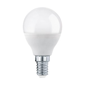 Eglo E14 LED Leuchtmittel in Globeform, 7,5 W, warmweiß, für Lampen und Leuchten.