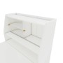 okwish Esstisch Rechteckig mit Stauraum/Stauschrank Einweg-Ausziehtisch 52/133 x 80 cm Weiß_10