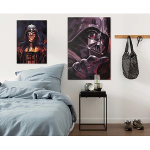 Komar Keilrahmenbild Star Wars Darth Vader Flaming Schwarz