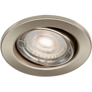 Briloner LED-Einbaustrahler Nickel Matt