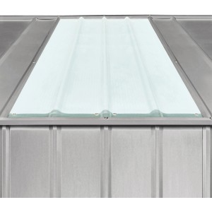 Globel Dachpaneel Skylight 3, blickdicht, für mehr Tageslicht im Gartenhaus.