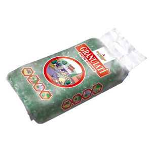 Glassplitt Garten-Grün 4 - 8 mm 10 kg PE-Sack