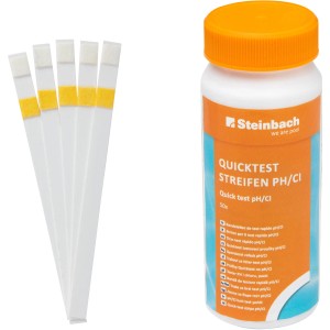 Steinbach Quicktest Chlor-/pH-Wert Teststreifen 50 Stück