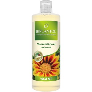 Flasche Biplantol Vital NT 1 l Pflanzenstärkungsmittel für gesunde, widerstandsfähige Pflanzen.