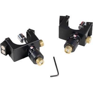 Holzmann Magneteinstelllehre für Hobelmaschinen, Set mit Einstellwerkzeugen und Inbusschlüssel.