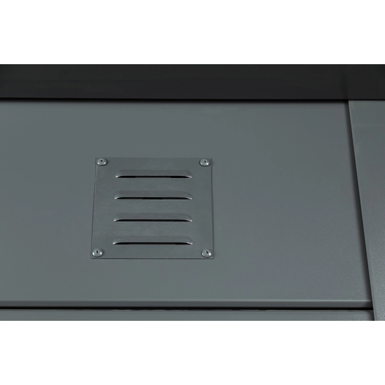 Gerätehaus Classico 3024 mit Offene Lounge L Rechts 582 cm x 238 cm Anthrazit_7