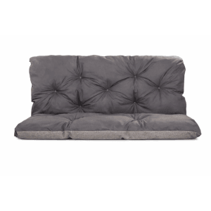 Anthrazitfarbenes Bankkissen 150x50x40 cm für 2-Sitzer Gartenbänke.