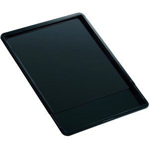 Schwarzes, ausziehbares Zenker Plätzchenblech (370-520 mm) mit Antihaftbeschichtung.