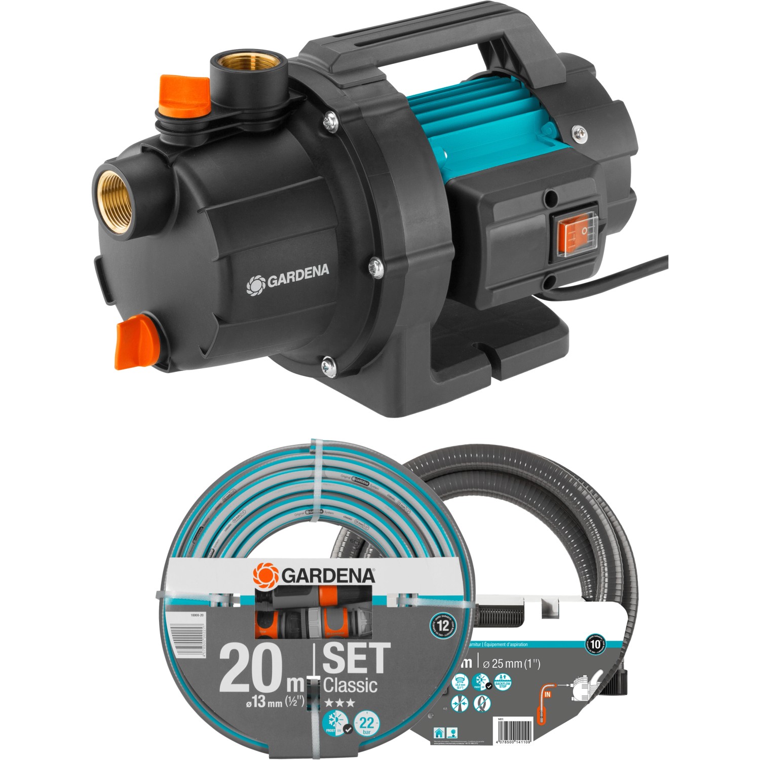 Gardena Gartenpumpe 3000/4 Set Basic kaufen bei OBI