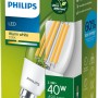 Philips LED E14 Kerze, 2,3W, 485lm, ultraeffizient, warmweiß, in grüner Verpackung.