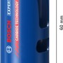 Bosch Expert Lochsäge Construction Material, Ø 40 mm, blau. Ideal für saubere Löcher bis 60 mm Tiefe.