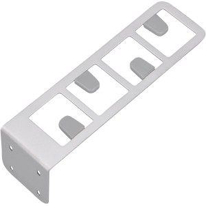 Siro Schrankhaken 2363 Metall Aluminiumfarben Länge 192 mm