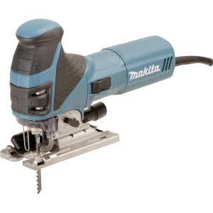 Makita Pendelhubstichsäge 4351FCTJ (720 W) in blau/schwarz. Stichsäge für Holz- und Metallarbeiten.