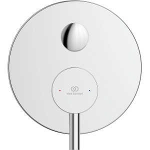 Ideal Standard Ceraline Unterputz Wannenarmatur in Chrom, runde Form.