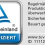 TÜV-Siegel für Wenko Wandhaltegriff Secura, geprüft für Sicherheit im Bad.