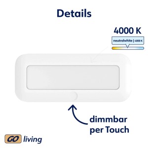 Müller-Licht LED-Akku-Unterbauleuchte Mobina Gen2 Touch 15 cm