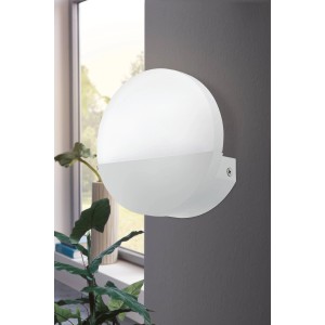 Eglo LED Wandleuchte Metrass 1 1-flammig Weiß satiniert 4,5 W