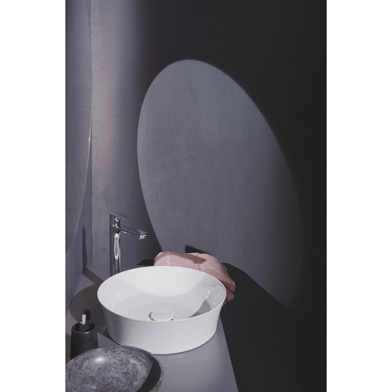 Ideal Standard CAir BlueStart Waschtischarmatur, Chrom, ohne Ablaufgarnitur.