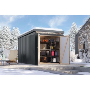 Karibu Metallgerätehaus Neos 2,5 Anthrazit