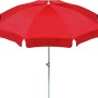 Schneider Balkonschirm Ibiza, Ø 240 cm, Terracotta, mit Knickfunktion.