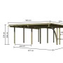 Karibu Doppelcarport Eco_4