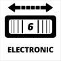 Symbol für die elektronische Drehzahlregelung des Einhell Exzenterschleifers TC-RS 425 E.