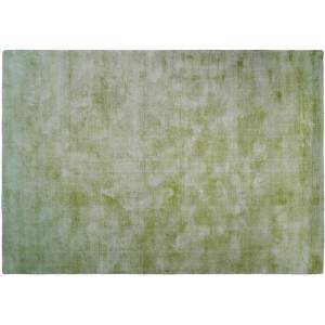 Kayoom Kurzflorteppich Luxury 110, edelgrün, 160x230 cm. Teppich für Wohnräume mit Fußbodenheizung.