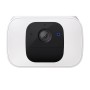 Eufy Solo S40: Kabellose Überwachungskamera mit Solarpanel in Weiß und Schwarz.