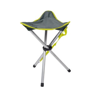 Happy People Falthocker Dreibein aus Stahlrohr für Camping & Outdoor.