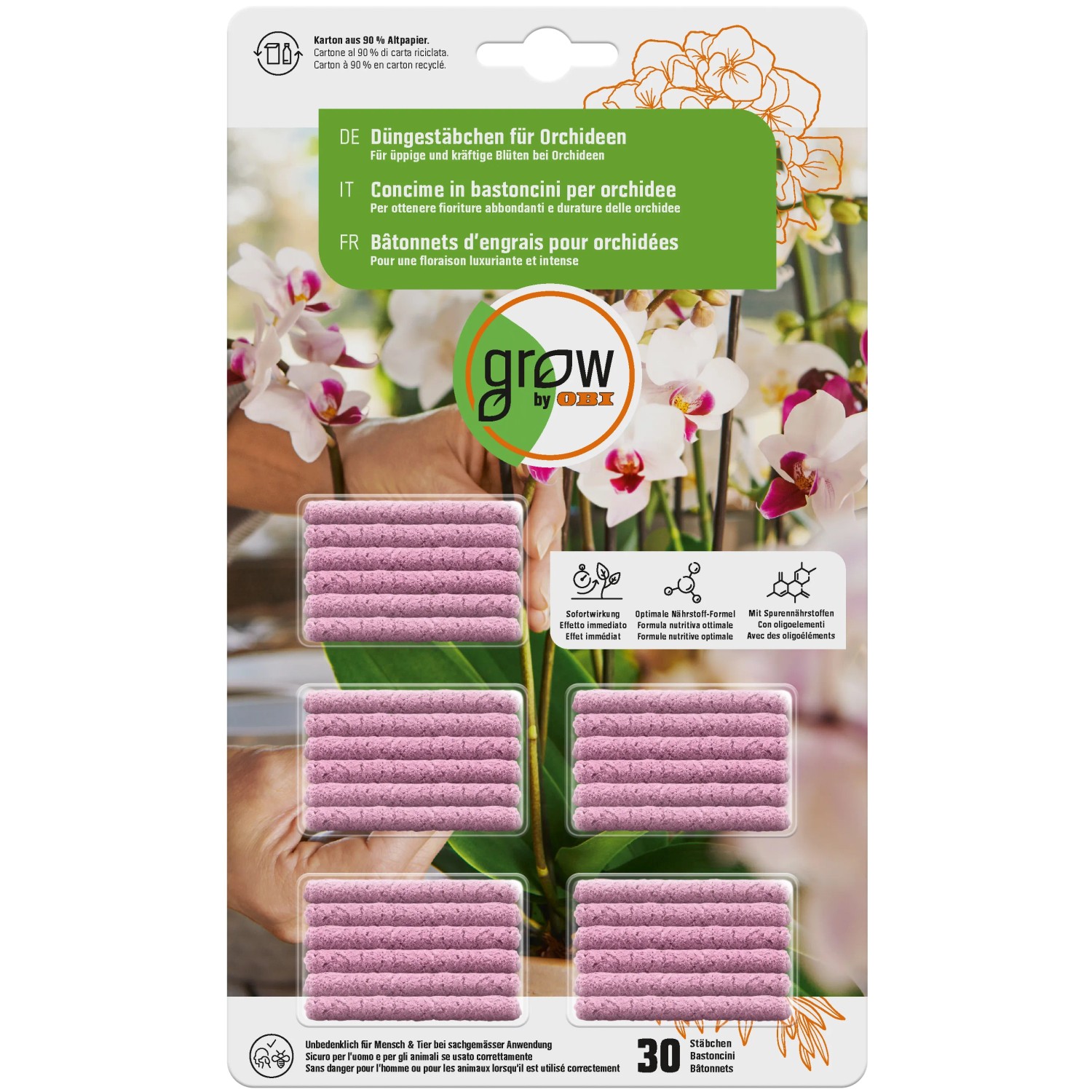 GROW by OBI Dngestbchen fr Orchideen, 30 Stck kaufen bei OBI