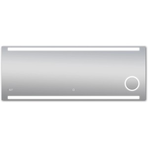 DSK Design LED-Lichtspiegel Silver Conde 160 cm x 60 cm