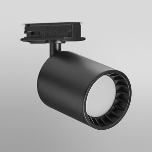 Schwarze Ledvance Smart+ Osaka Schienenleuchte, 9,2 cm, für smarte Beleuchtung.