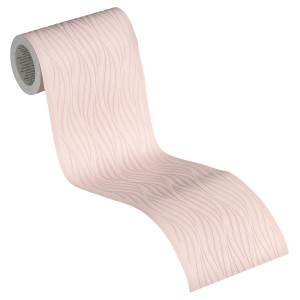 A.S. Création Borte selbstklebend Wellenmuster 5 m x 13 cm Rosa