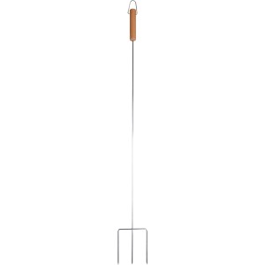 Esschert Marshmallow-Spieß aus Metall mit Holzgriff für Grillabende.