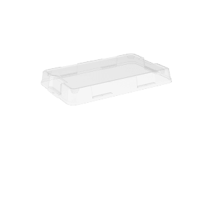 Transparenter Santos Box Deckel mit Extra Volumen (M-XXL) für Aufbewahrungsboxen.