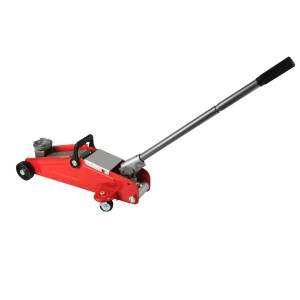 Roter Apa Rangierwagenheber mit Hebel, 2.000 kg Tragkraft für Auto-Reparatur und Wartung.