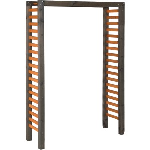 Gaspo Pergola Hallein Zweifarbig 138 cm x 47 cm x 200 cm