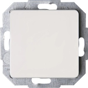 Kopp Aus-/Wechselschalter Milano in Weiß für das Schalterprogramm Milano.