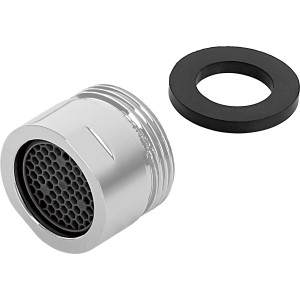 Verchromte Mischdüse M18 für baliv Waschtischarmatur WT-5151 mit Dichtungsring.