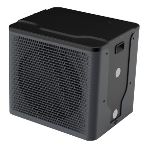 Schwarze Summer Fun Wärmepumpe Smart Plus 3 kW für Pools.