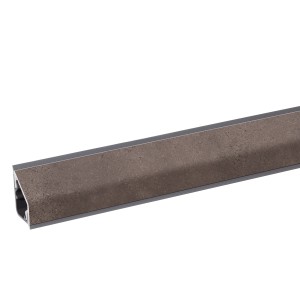 Kaindl Bügelkante Beton Diabas, 65 cm, zum Versiegeln von Arbeitsplatten, 2 Stück