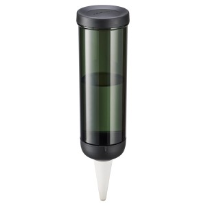 Fiskars Wasserspender 350ml, transparent/schwarz, für die Bewässerung von Pflanzen.