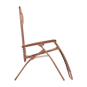 Lafuma Relaxsessel R Clip Batyline in Canyon, verstellbare Sonnenliege für Garten und Terrasse.